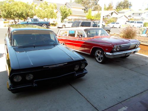 1963 IMPALA WAGON/BAGGED & BLACKED/OUT !!, US $14,500.00, image 14
