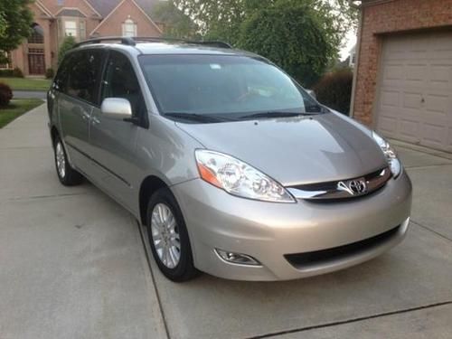 2009 toyota sienna xle limited awd