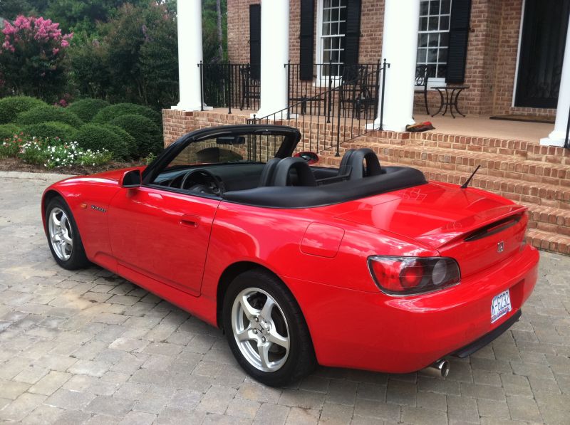 The original 2000 s2000 - cherry red original owner - extremely low mileage