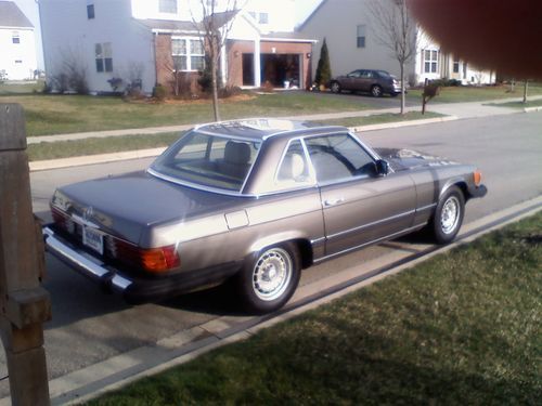 Classic 1984 mercedes benz 380sl