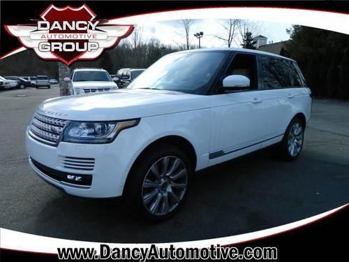 2013 land rover range rover supercharged