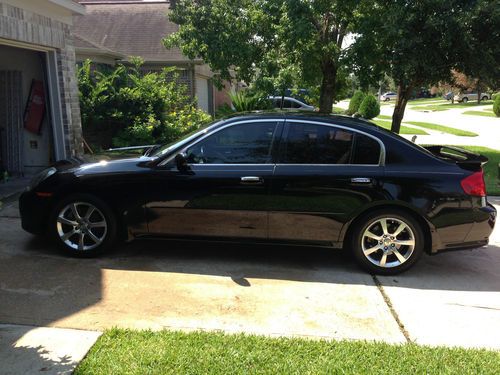 2006 infiniti g35 base sedan 4-door 3.5l