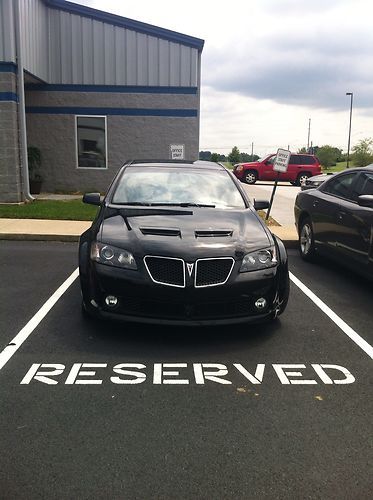 2009 pontiac g8 gt sedan 4-door 6.0l