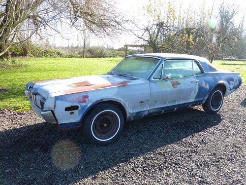 1968 mercury cougar 302 (rare)- 3 speed manual transmission