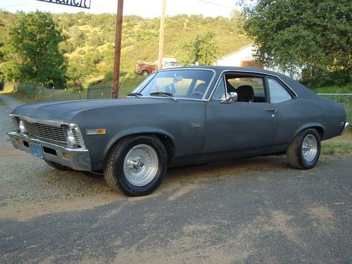 1969 chevy nova 2dr. coupe 350 4 bolt main--turbo 400!!