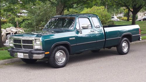 1993 dodge ram 2500 le 5.9l cummins turbo diesel long bed 65k original miles