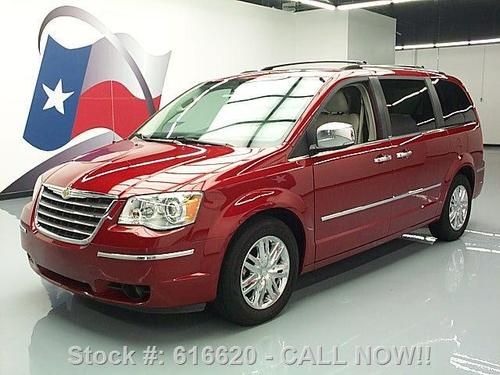 2009 chrysler town &amp; country ltd sunroof nav dvd 58k mi texas direct auto