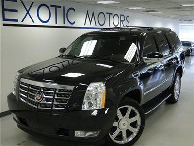 2010 cadillac escalade awd! blk/blk nav rear-cam a/c&amp;heated-sts pdc xenon 22"whl