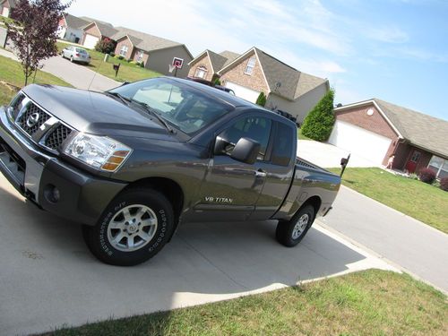 2006 nissan titan se 4x4 extended cab flex fuel--new tires