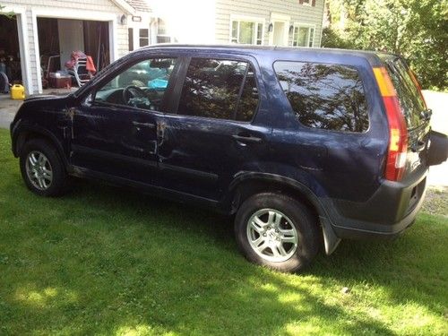 2003 honda cr-v ex sport utility 4-door 2.4l - repairable