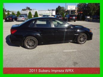 2011 wrx used turbo 2.5l h4 16v manual awd sedan premium factory warranty