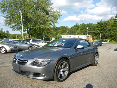 BMW 650i Convertible, Premium Sound, Cold Weather + Sport Package, Certified!, US $49,995.00, image 7