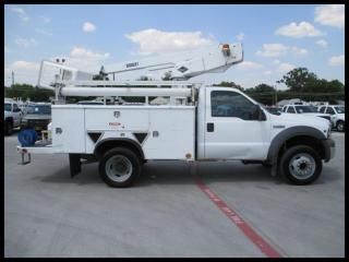 F450 9' reading service body utility 29' versalift bucket lift dually we finance