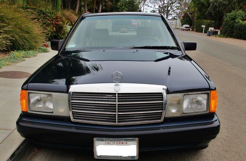 1989 mercedes benz 190e with only 96k miles! rust free garage queen
