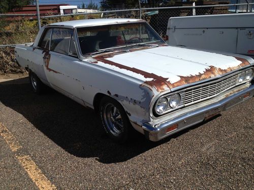 1964 chevrolet chevelle malibu  /  2 door  /  colorado barn find  /  no reserve