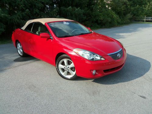 2005 toyota solara sle convertible 2-door 3.3l