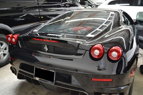 2005 FERRARI F430 F1 BERLINETTA Coupe Jet Black / Black Daytona Seats, US $125,000.00, image 3