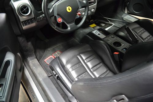 2005 FERRARI F430 F1 BERLINETTA Coupe Jet Black / Black Daytona Seats, US $125,000.00, image 5