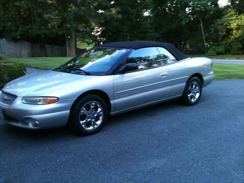 2000 chrysler sebring jxi convertible 2-door 2.5l