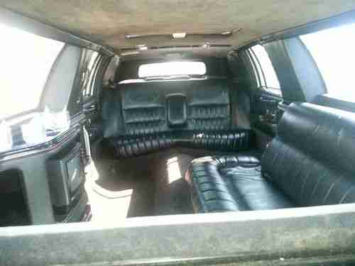 1990 Lincoln Town Car Executive Limousine 4-Door 5.0L, image 3