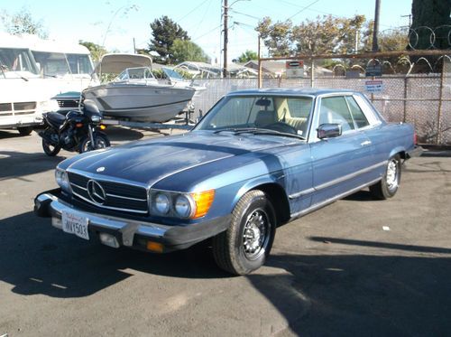 1980 mercedes slc450, no reserve