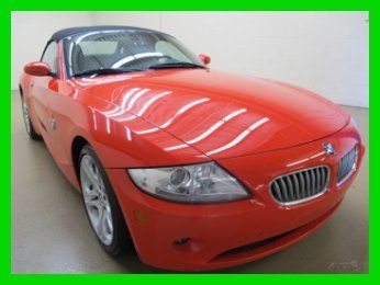 Clean carfax 6-speed smg manual premium sport heated seats soft top bright red