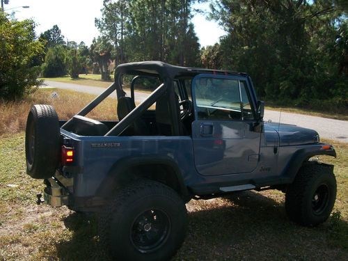 1987 jeep wrangler laredo sport utility 2-door 4.2l