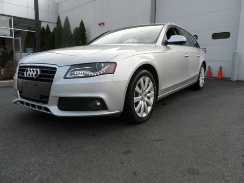 2011 audi a4 avant wagon..silver/black..quattro..clean carfax..1-owner..save$$$$