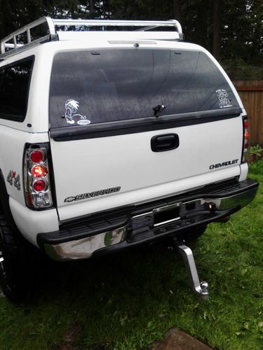chevy 2500HD crew cab duramax 4x4 lifted 6'' canopy winch totally rebuilt 2010, image 3