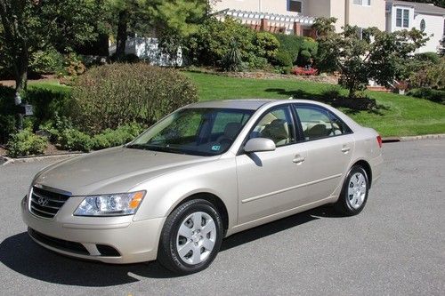 2010 hyundai sonata gls auto 2.4 4dr fwd sedan only 20k miles like new 32 mpg