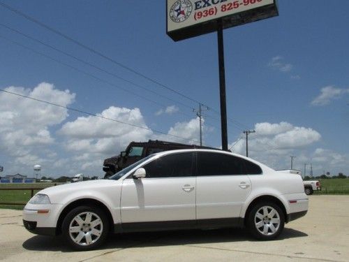 2005 vw passat gls tdi auto turbo diesel 37 mpg!!! heated leather, sunroof, nice