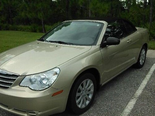 2010 chrysler sebring lx convertible 2-door 2.4l