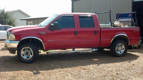 2002 ford f-250 super duty xlt crew cab pickup 4-door 7.3l