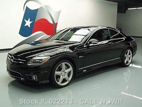 2009 mercedes-benz cl63 amg p2 sunroof nav night vision texas direct auto