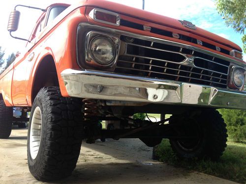 66 1966 ford f100 4x4 4wd no reserve nr