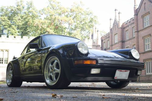 1987 Porsche 911 Turbo 930 Carrera Coupe 2-Door 3.3L Black w/ Tan Interior, image 5