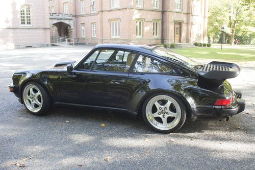 1987 Porsche 911 Turbo 930 Carrera Coupe 2-Door 3.3L Black w/ Tan Interior, image 7