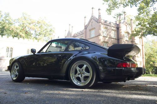 1987 Porsche 911 Turbo 930 Carrera Coupe 2-Door 3.3L Black w/ Tan Interior, image 8