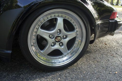 1987 Porsche 911 Turbo 930 Carrera Coupe 2-Door 3.3L Black w/ Tan Interior, image 11
