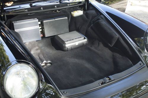 1987 Porsche 911 Turbo 930 Carrera Coupe 2-Door 3.3L Black w/ Tan Interior, image 14