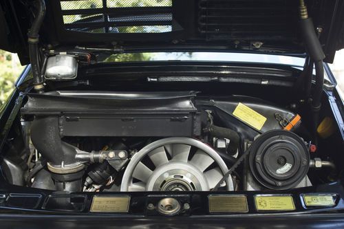 1987 Porsche 911 Turbo 930 Carrera Coupe 2-Door 3.3L Black w/ Tan Interior, image 15
