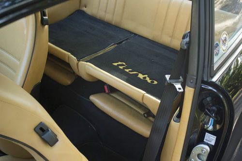 1987 Porsche 911 Turbo 930 Carrera Coupe 2-Door 3.3L Black w/ Tan Interior, image 20