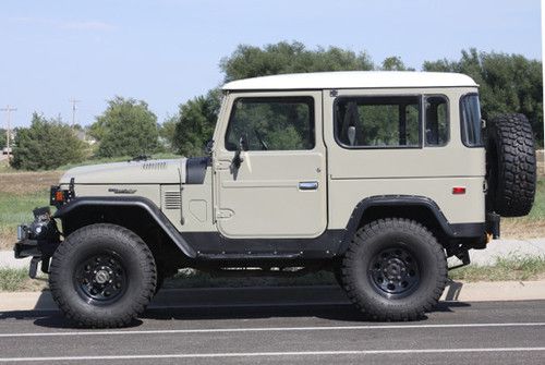 Desert commando - 78 fj40 mega cruiser - loaded 4.2l 4spd new ac &amp; heat 40 photo