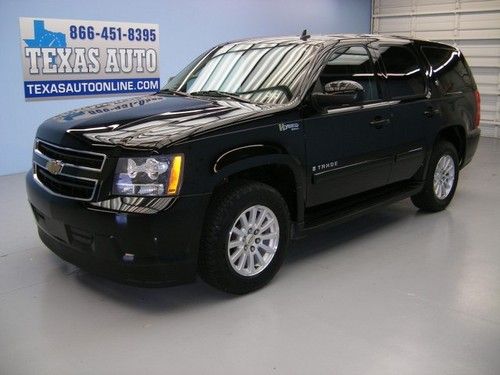 We finance!!!  2009 chevrolet tahoe hybrid 2 mode nav heated leather texas auto