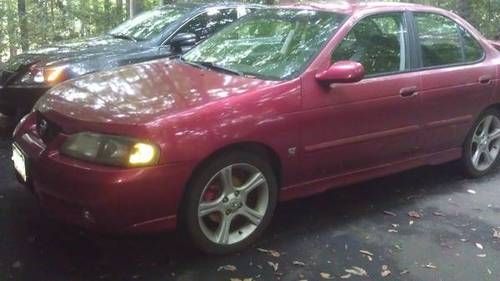 2003 nissan sentra se-r spec v sedan 4-door 2.5l