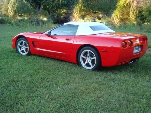 2000 chevrolet corvette fully loaded z51 convertible 45k mi hud auto bose etc.