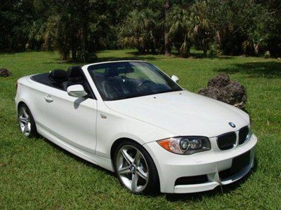 2011 bmw 135cic,bmw warranty &amp; free maint.,navi,carfax cert,xenon lights,no res