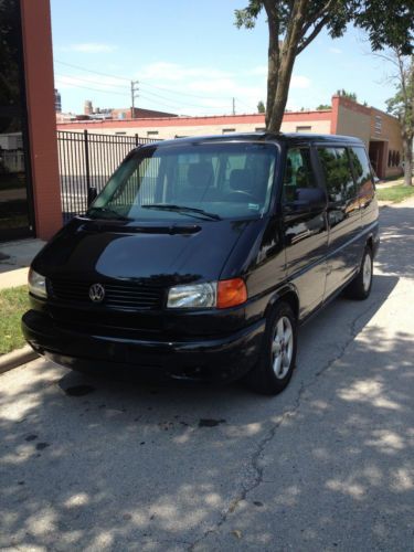 2003 black volkswagen eurovan mv standard passenger van 3-door 2.8l