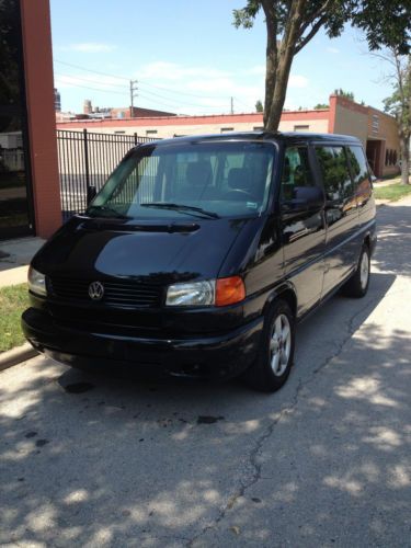 2003 black volkswagen eurovan mv standard passenger van 3-door 2.8l