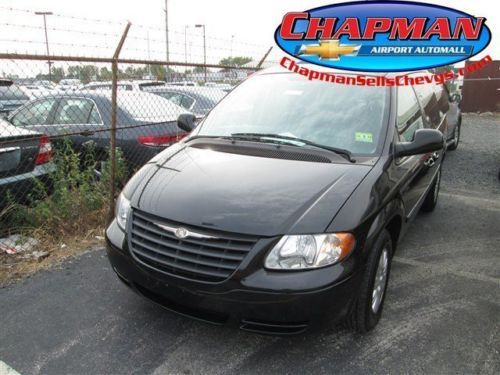 Black, used, mini van